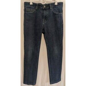 Prana Breathe Slim Fit Jeans Denim Pants Men's Sz  32x28.5 Straight Leg